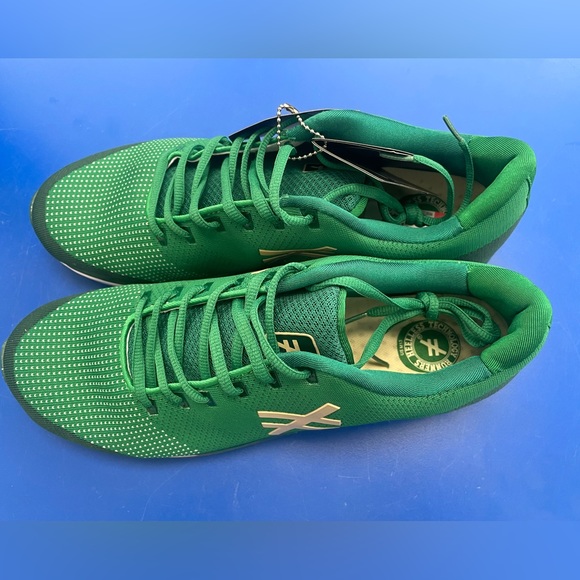 HT Runners Green Heelless Technology The Difference Size 13 Running Shoes - Picture 7 of 11